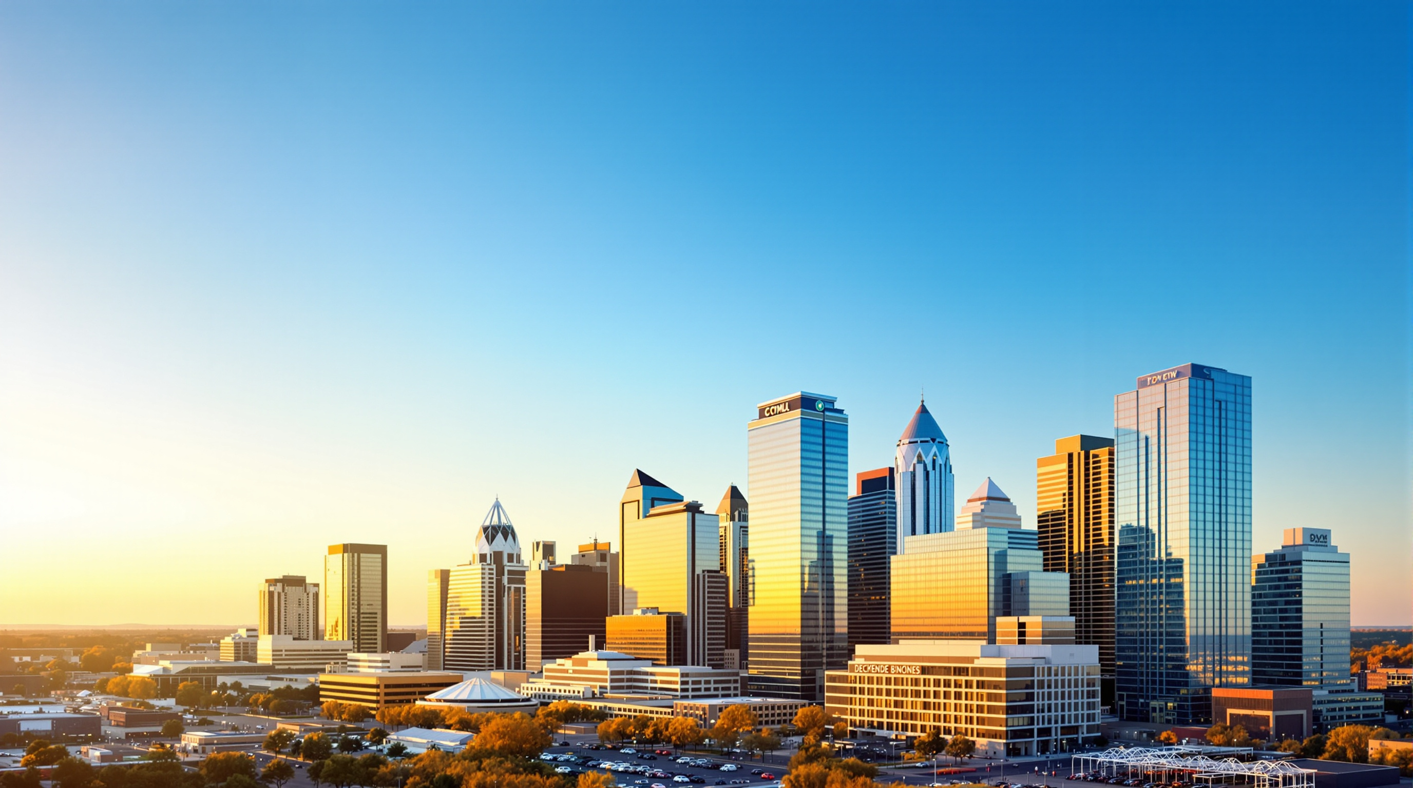 Midwestern business district and economic hub